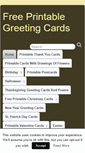 Mobile Screenshot of free-printable-greeting-cards.com