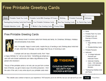 Tablet Screenshot of free-printable-greeting-cards.com